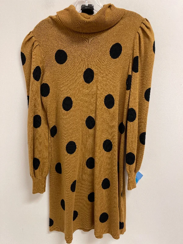 Weekend Flash Sale statement dressDress Sweater By Who What Wear In Yellow, Size: M