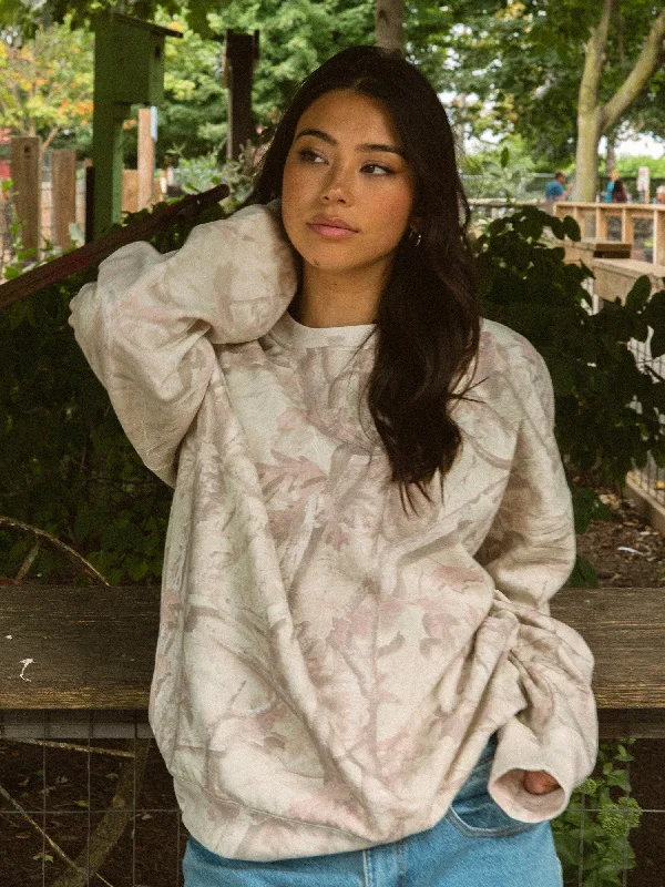 Price Reduction HARLOW MICHELLE CREWNECK - CAMOUFLAGE
