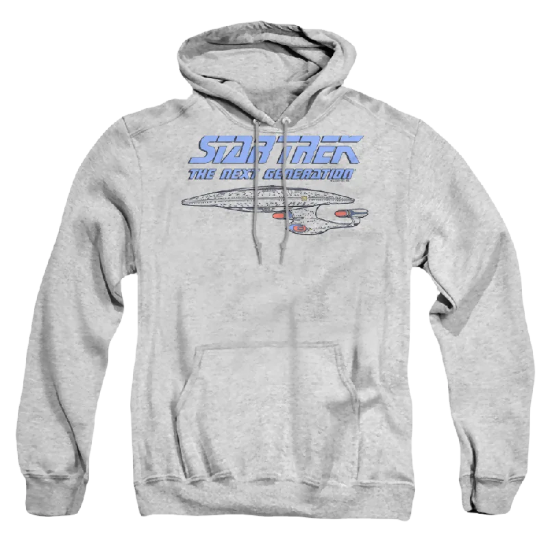 Friends and Family Sale premium zip-up hoodieStar Trek The Next Generation Distressed Tng - Pullover Hoodie