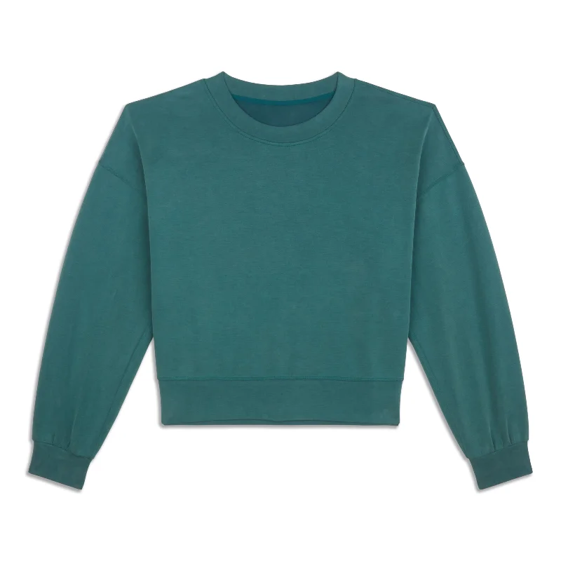 Instant Discount Softstreme Perfectly Oversized Cropped Crew - Resale