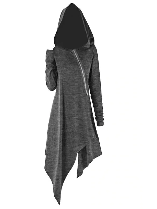 Early Access casual sports coatLong Sleeve Personality Hooded Jacket