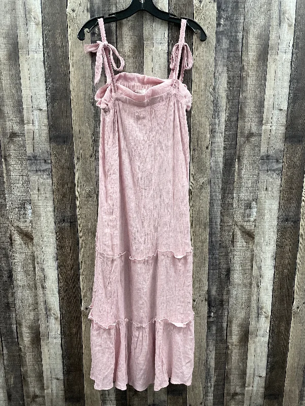 casual slip dressDress Casual Maxi By Blu Pepper In Pink, Size: L