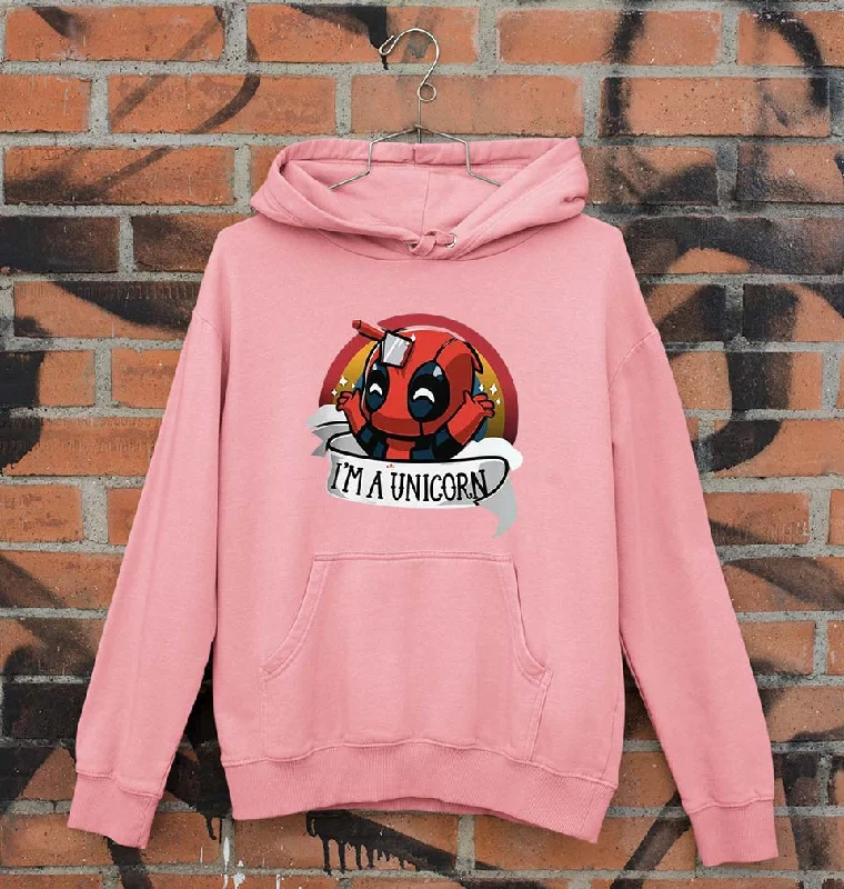 oversized hooded sweatshirtDeadpool Unicorn Unisex Hoodie for Men/Women