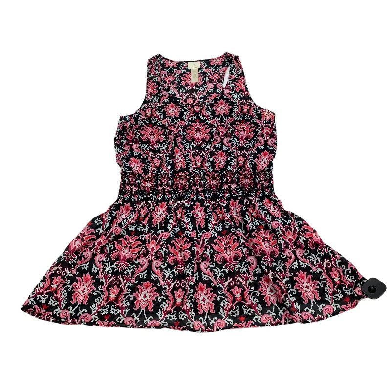 Overstock Sale elegant shift dressBlack & Pink Swim Cover Up Designer Kate Spade, Size L