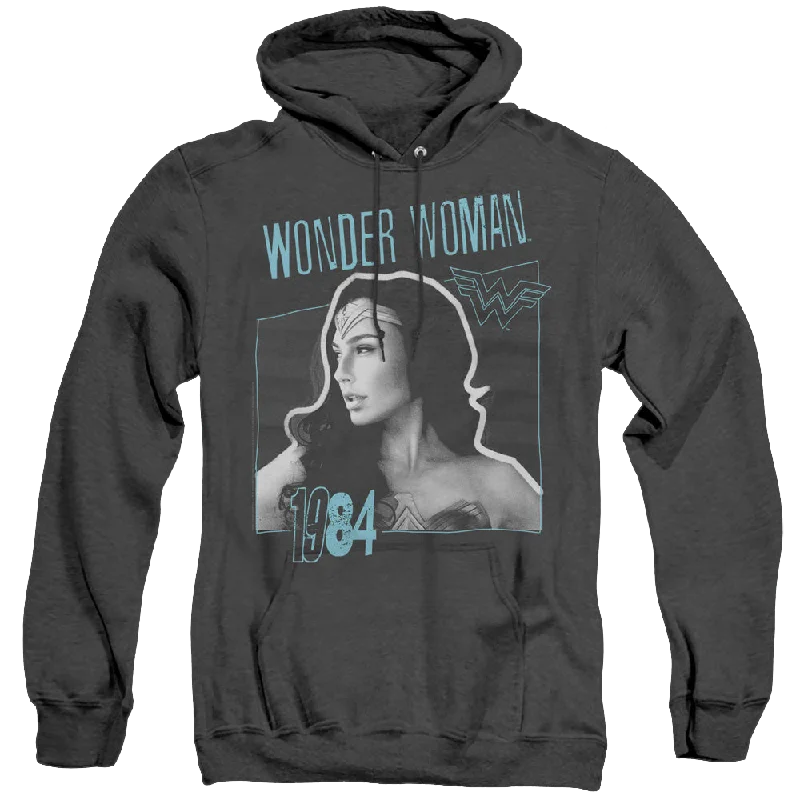 performance hoodie for gymWonder Woman 1984 Thin Line - Heather Pullover Hoodie