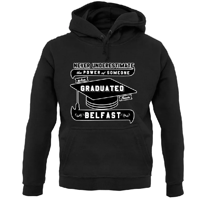 casual hoodieBELFAST Graduate Unisex Hoodie