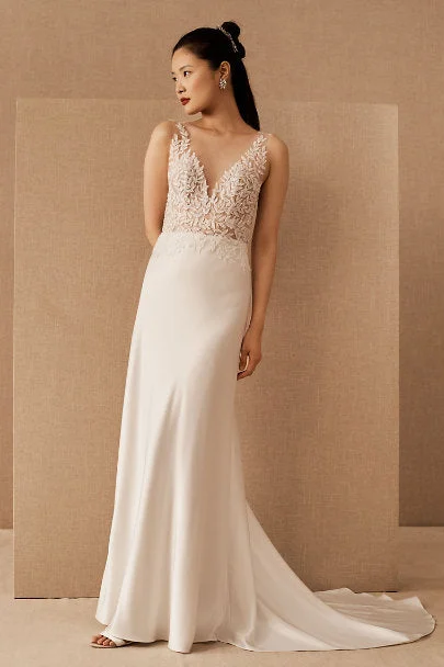 trendy mini dressBHLDN Jenny Yoo Zola Gown