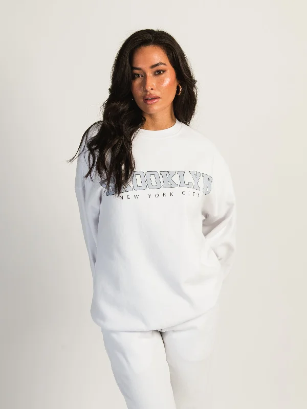 Today’s Deal HARLOW MICHELLE PRINT CREWNECK - BROOKLYN