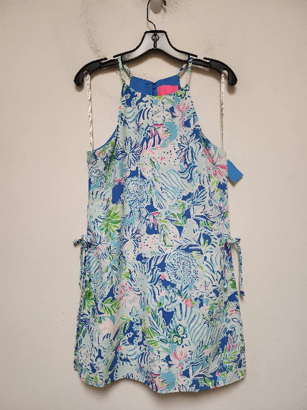 cocktail party dressDress Designer By Lilly Pulitzer In Floral Print, Size: S