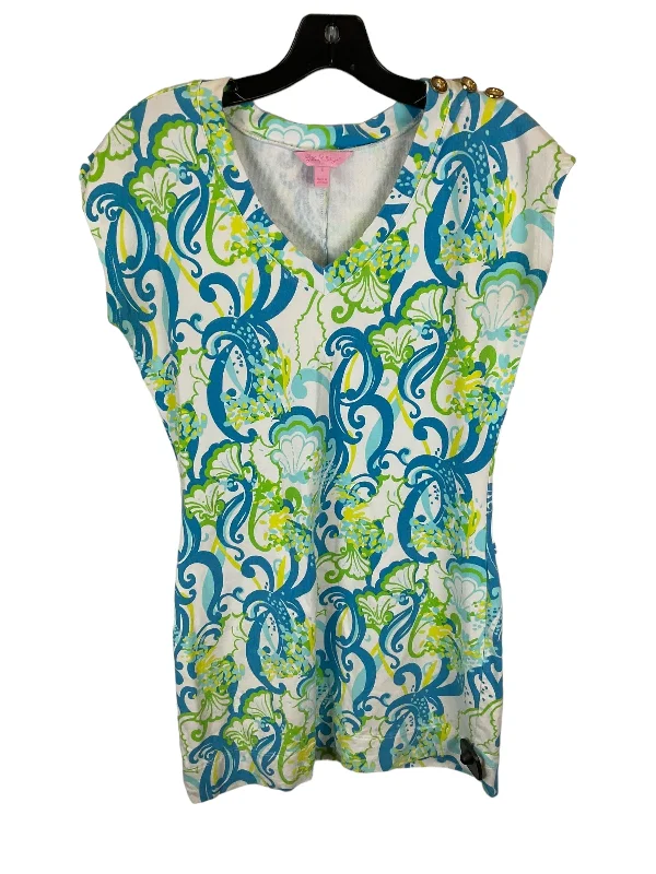 New Markdowns sleek midi dressMulti-colored Dress Designer Lilly Pulitzer, Size S