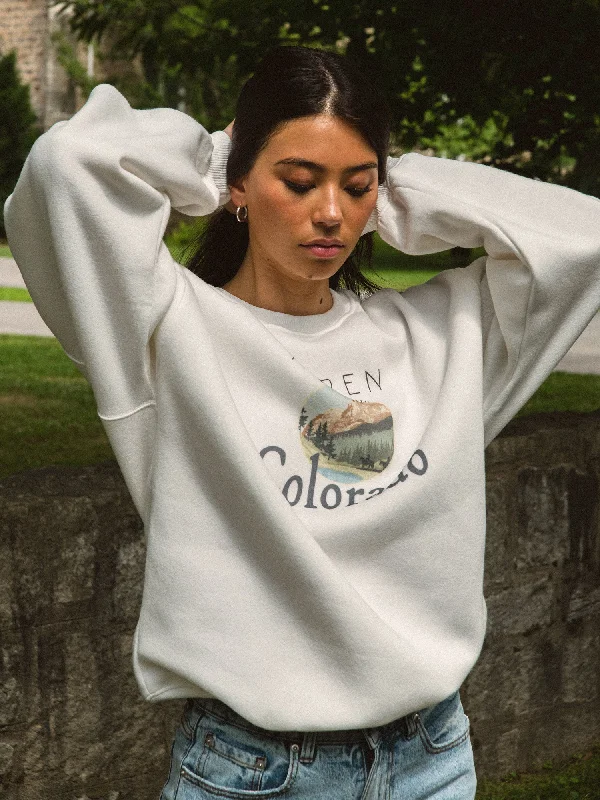 Weekend Deal PRINCESS POLLY COLORADO OVERSIZED CREWNECK SWEATSHIRT