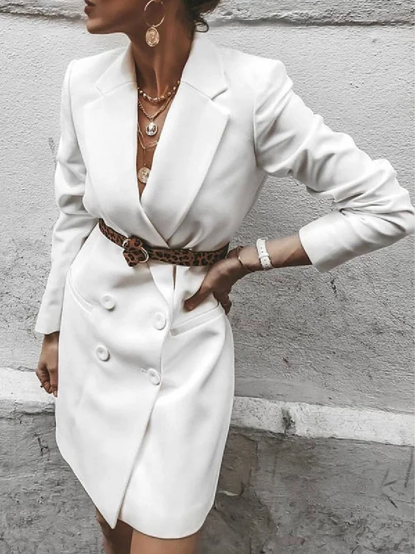 Final Clearance stylish raincoatFashion Versatile Long Casual Blazer