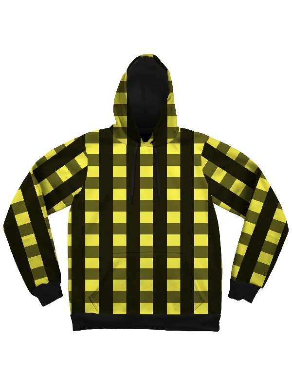Markdown Madness Neon Yellow Black Plaid
