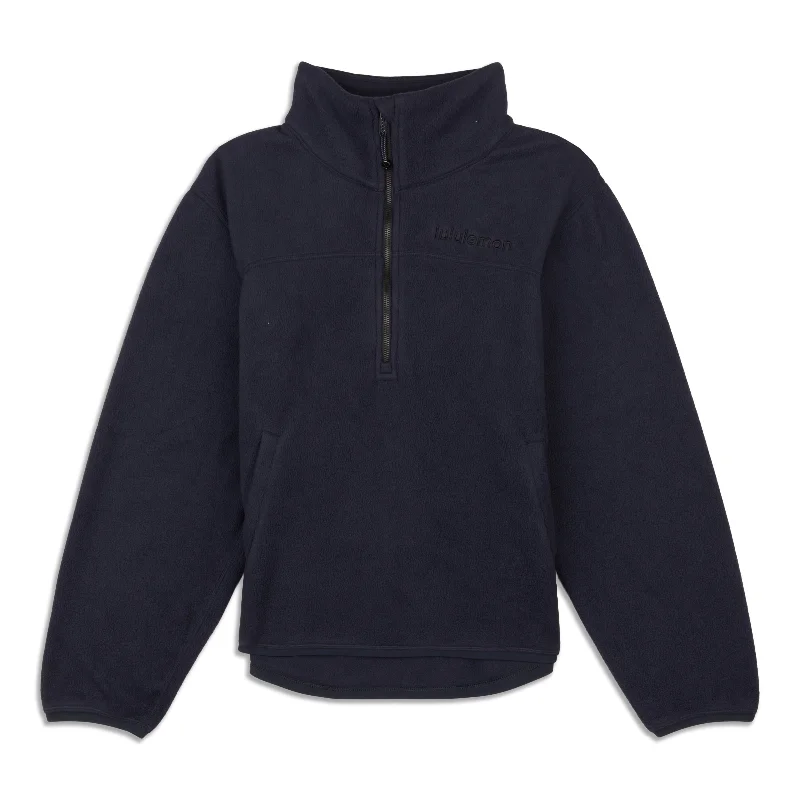 New Markdowns Half-Zip Fleece Pullover - Resale