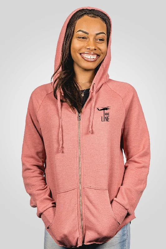 Final Clearance Women's Basic Full Zip Hoodie