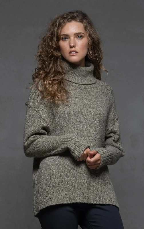 3GG MERINO ALPACA BLEND TURTLENECK