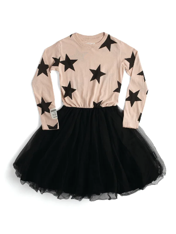 trendy mini dressNUNUNU Star Tulle Dress