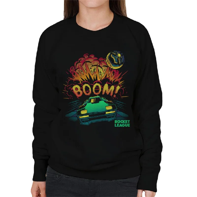 cool workout sweatshirtRocket League Boom Breakout Women's Sweatshirt