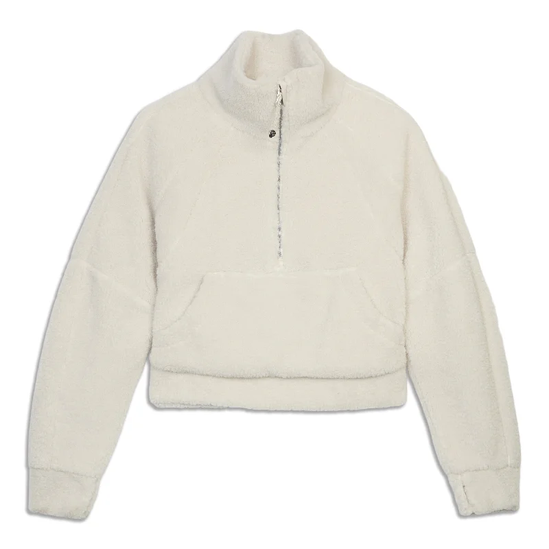 Super Bargain Scuba Oversized Fleece Funnel Neck - Resale