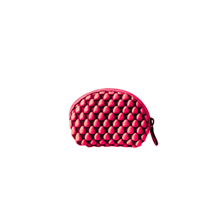 off-shoulder dressTissa Fontaneda Pink Punch Half Moon Purse