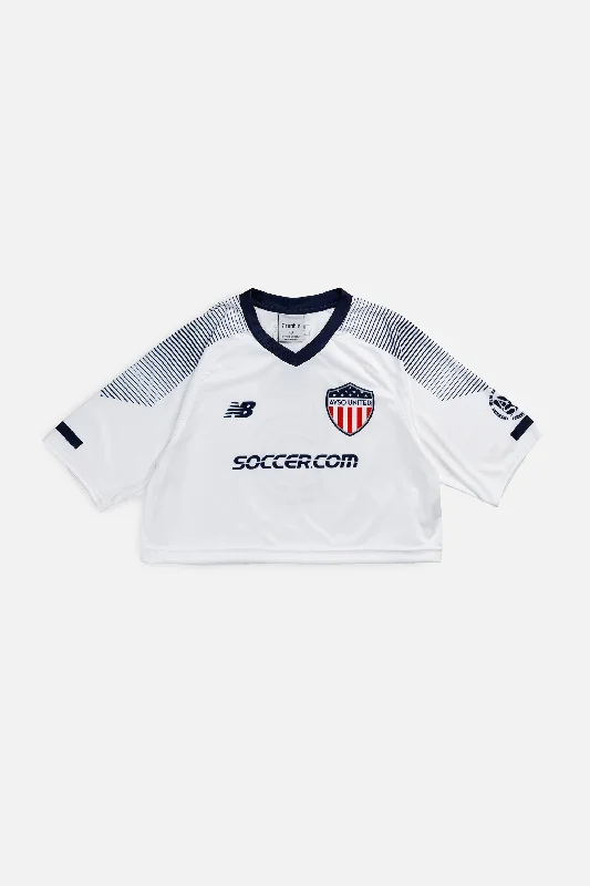 Don't Miss soft gym hoodieRework Crop Ayso United Soccer Jersey - S