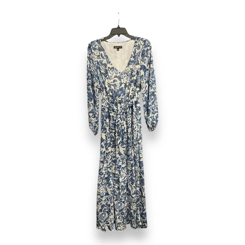 Seasonal Sale floral midi dressDress Casual Maxi By Inc In Blue & White, Size: S