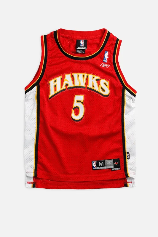 Price Rollback fashionable gym hoodieVintage Atlanta Hawks NBA Jersey - Women's XS