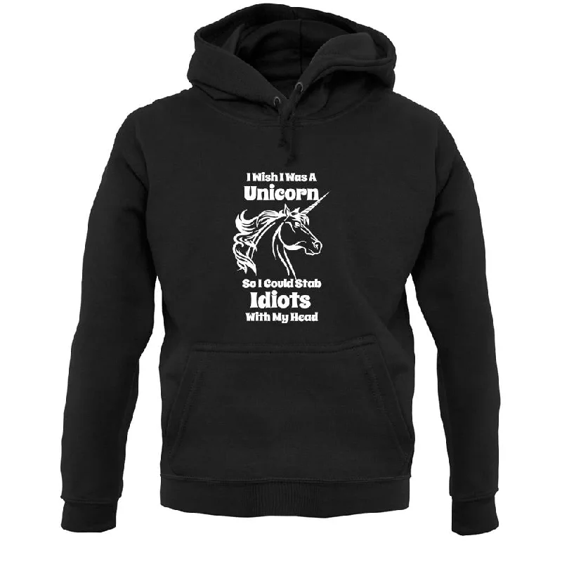 Reduced Prices athletic hoodieI Wish I Was A Unicorn Unisex Hoodie