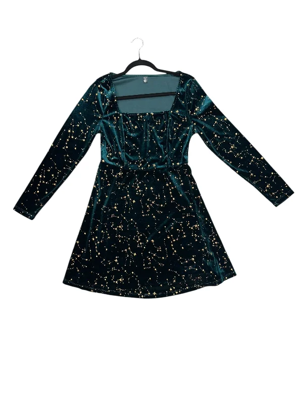 Reduced Prices high-waisted dressDress Casual Midi By Allegra K In Green, Size: 8