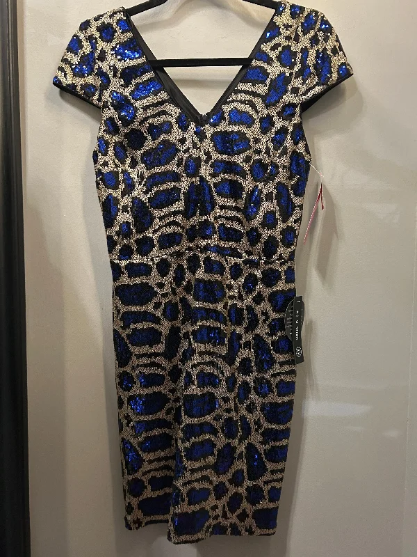 Reduced Prices wrap-around dressDress Party Short By As U Wish In Black & Blue, Size: L Reduced Prices wrap-around dressDress Party Short By As U Wish In Black & Blue, Size: L