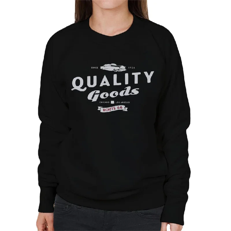 cool activewear hoodieRoute 66 Quality Goods Women's Sweatshirt