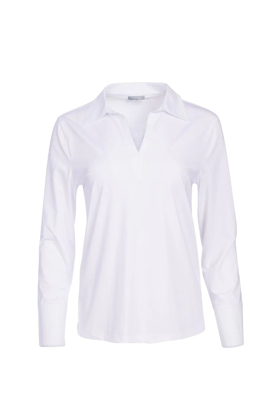 cocktail party dressNaya White Collared Shirt