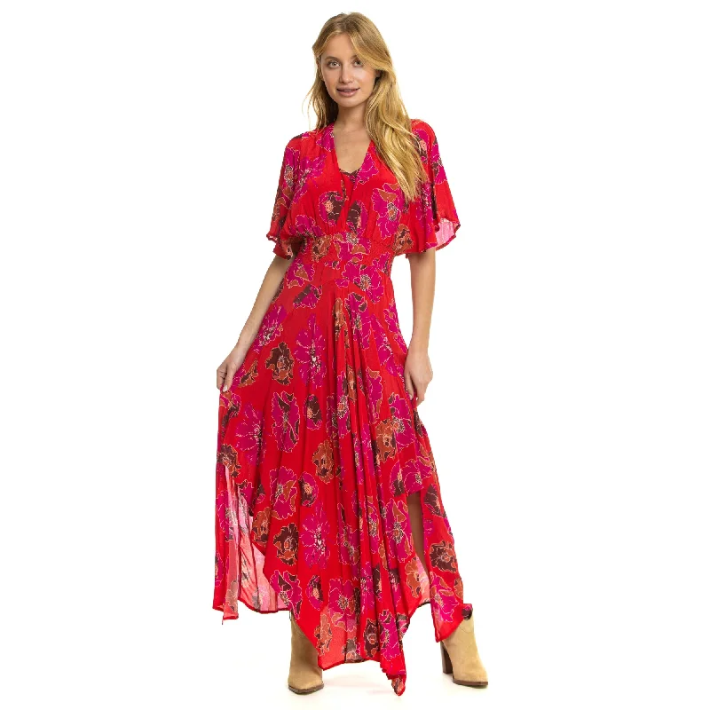 wrap dressDaphne Scarlet Dress