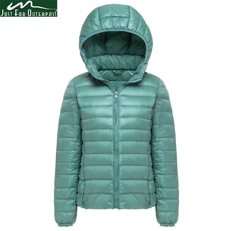 windbreaker jacket2018 New Brand 90% White Duck Down Jacket Women Autumn Winter Warm Coat Lady Ultralight Duck Down Jacket Female Windproof Parka