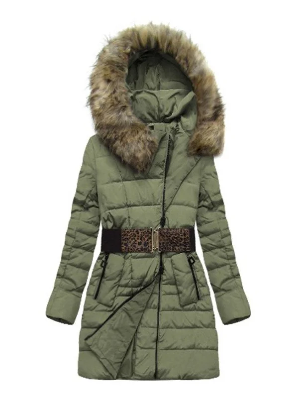 Great Deals padded coatLong Slim Slim Hooded Jacket