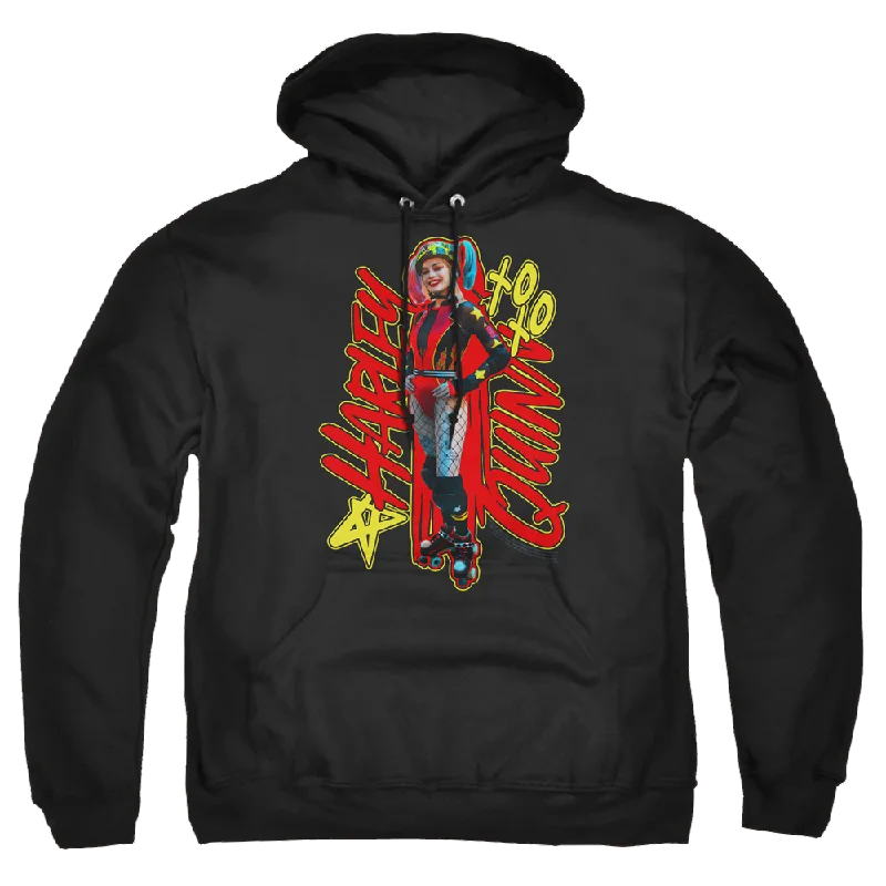 warm pullover hoodieBirds of Prey Harleymania - Pullover Hoodie