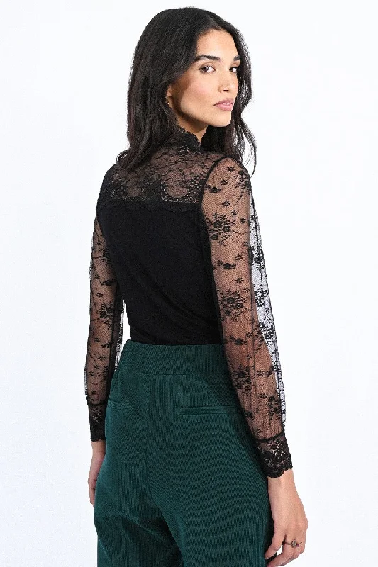 stylish dressMolly Bracken Lace Yoke  Undersweater