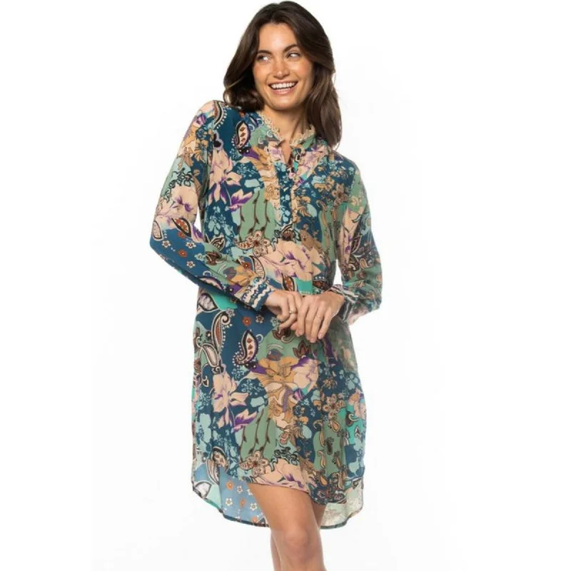 form-fitting dressSilk Skyler Euphoric Tunic