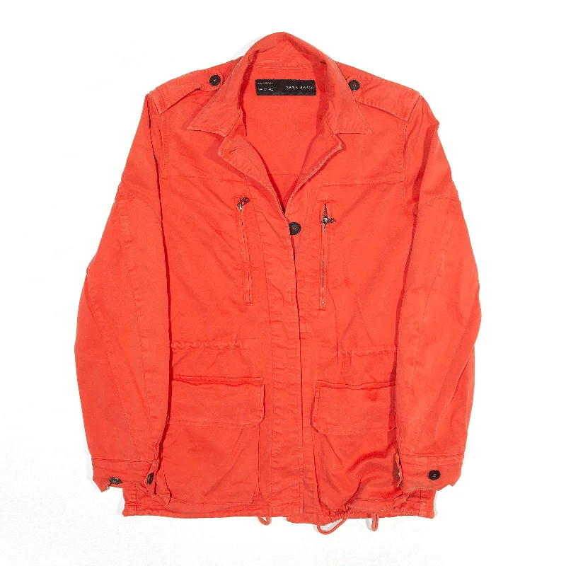 Clearance Sale graphic coatZARA Basic Jacket Pink Womens M