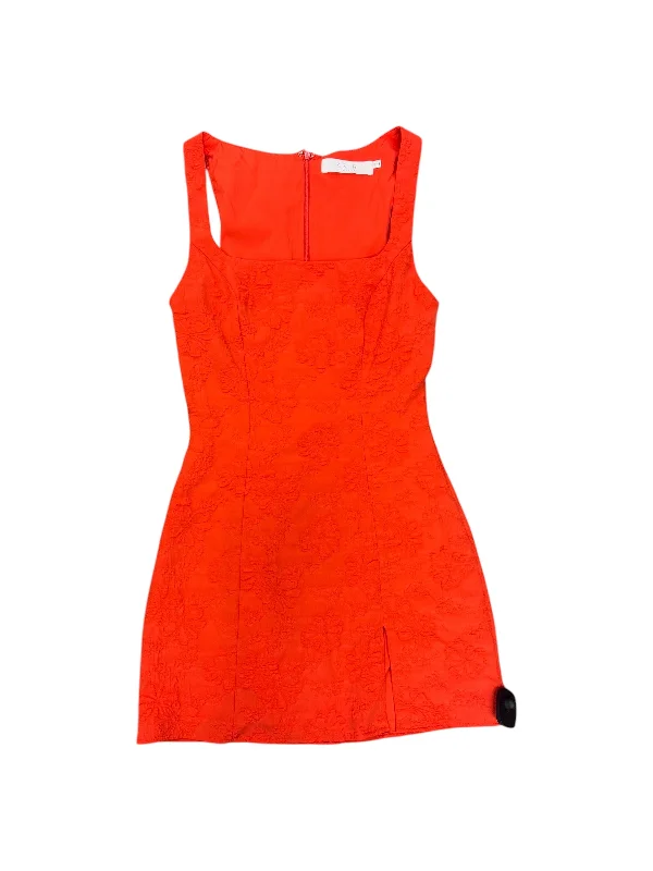 ashionable dressDress Casual Short By Astr In Orange, Size: 0