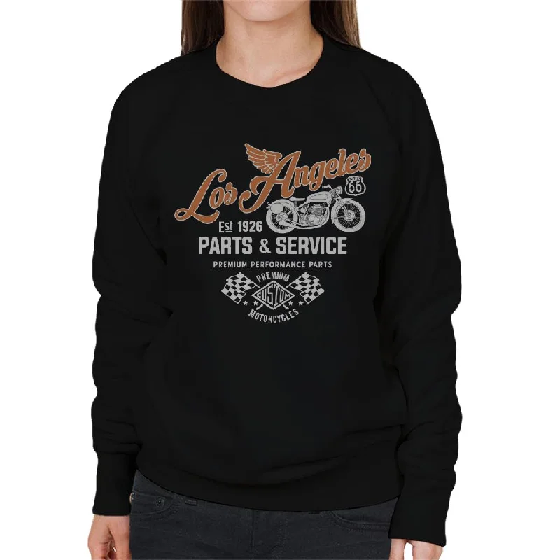 eco-friendly fitness hoodieRoute 66 Los Angeles Parts & Service Women's Sweatshirt