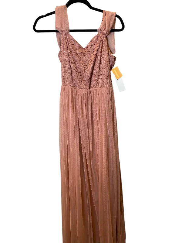 New Markdowns one-shoulder dressDress Party Long By Cmc In Pink, Size: M