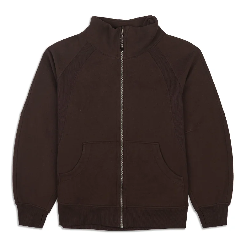 Can't Miss Scuba Oversized Funnel-Neck Full Zip - Resale