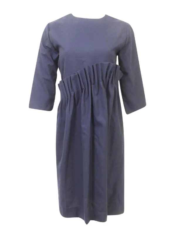 midi dressFraze Gathered Pleats Dress