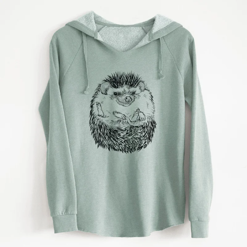 Fantastic Deals fashionable workout wearAfrican Pygmy Hedgehog - Atelerix albiventris - Cali Wave Hooded Sweatshirt