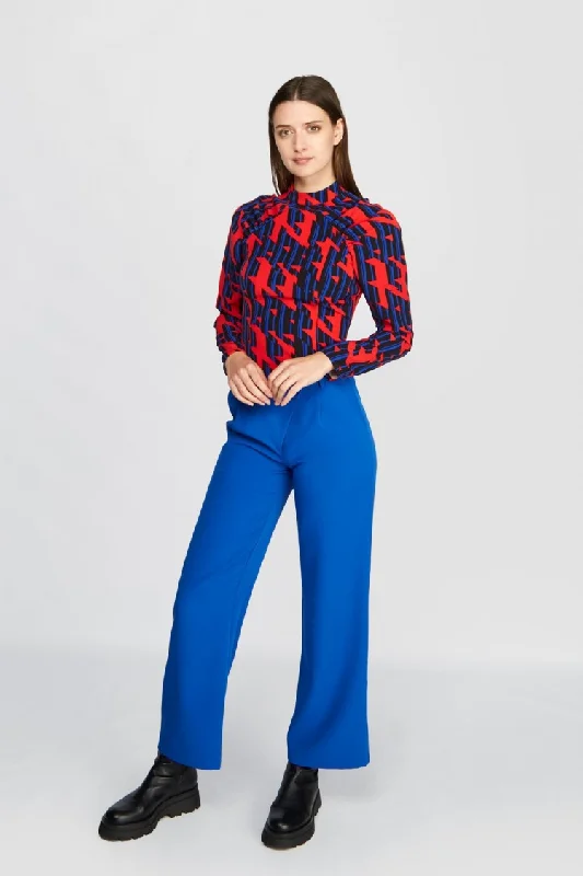 structured dressMinueto Blue Trousers