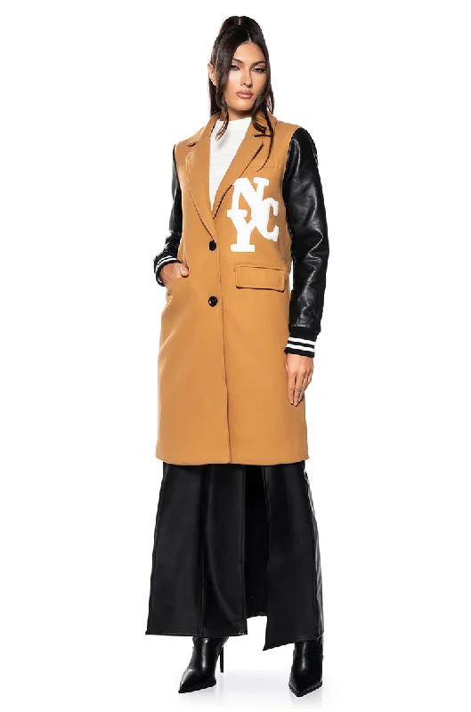 Don’t Miss Out vintage coatBRENTWOOD VARSITY TRENCH JACKET
