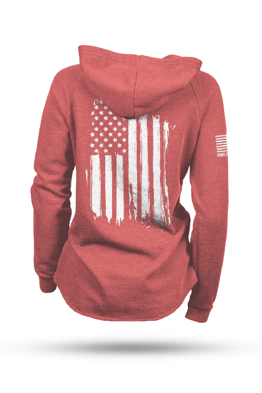Buy Now America - Lightweight Women's V-Neck Hoodie