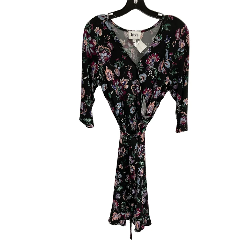 Stock Clearance pleated maxi dressDress Casual Midi By Leota In Floral Print, Size: L