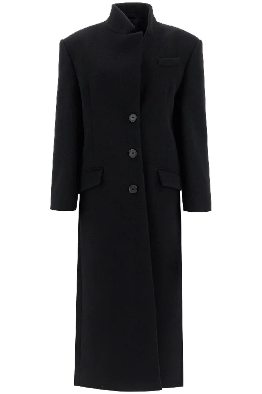 The Attico Women's Long Woolen Cloth Coat